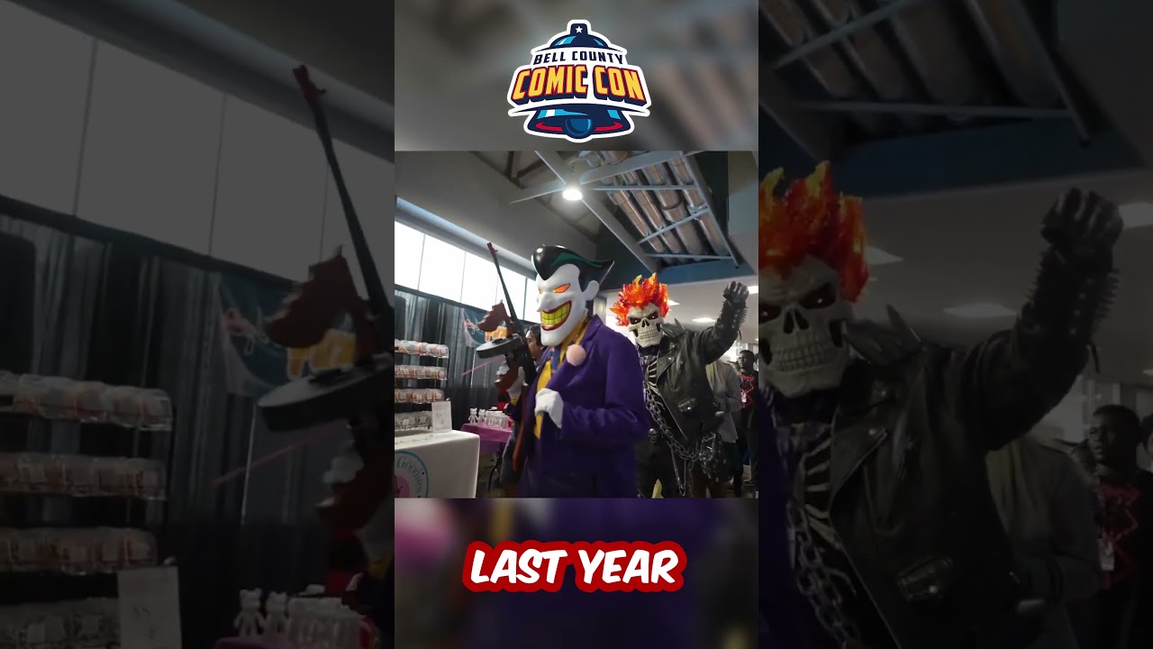 😮 Bell County Comic-Con This Weekend! 