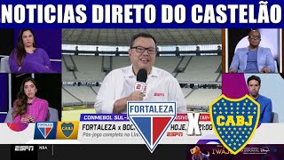 FORTALEZA X BOCA JUNIORS NOTICIAS DO LEÃO DIRETO DO CASTELÃO