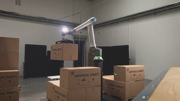 PE20 palletiser from Robotiq and Universal Robots