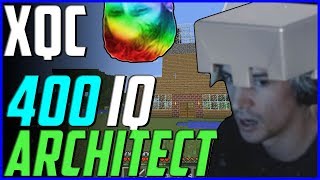 400IQ ARCHITECT - XQC MINECRAFT AETHER MOD #1 | xQcOW