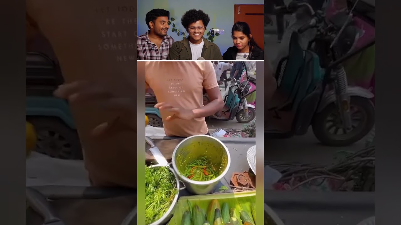 Unhygienic Indian Street Foods! #3 Raw Masala Chilli Eating