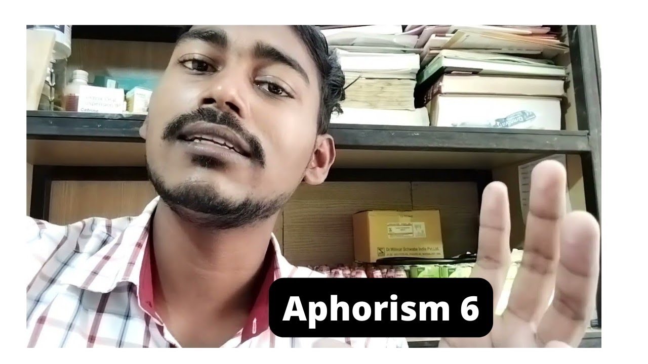 Aphorism 6 : Becoming Unprejudiced Observer