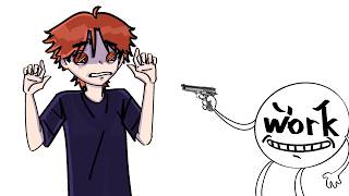 My bad first day at work #animation #storytime #humor