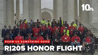 Honor Flight RI250 one for the books: Veterans gifted trip to DC to visit monuments