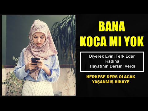 BANA KOCAMI YOK DİYE EVİNİ TERK EDEN KADINA İBRETLİK DERS - Can Demiryel