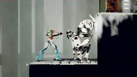 Fast White EMMI section in Metroid Dread