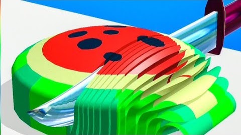 Asmr Slicing Game New Level Video Walkthrough Update Free Video Game #2