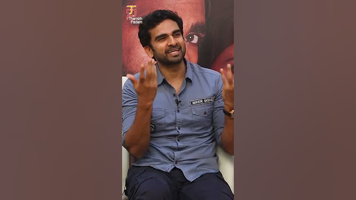 தெகிடியை கிச்சடினு சொன்ன ரசிகன் | Ashok Selvan Fun Interview | #YTshorts | Thamizh Padam