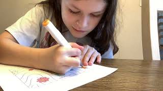 Color preppy coloring pages with me! Part 2