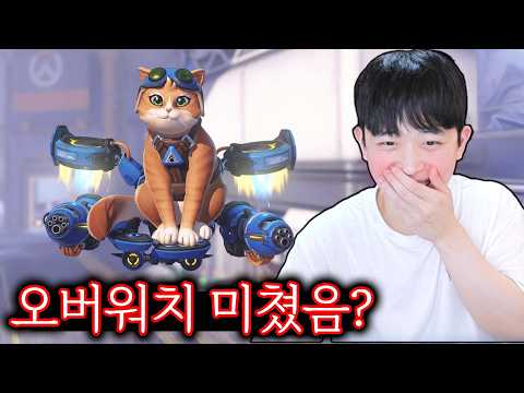 New flying cat character lol. Insane Overwatch update