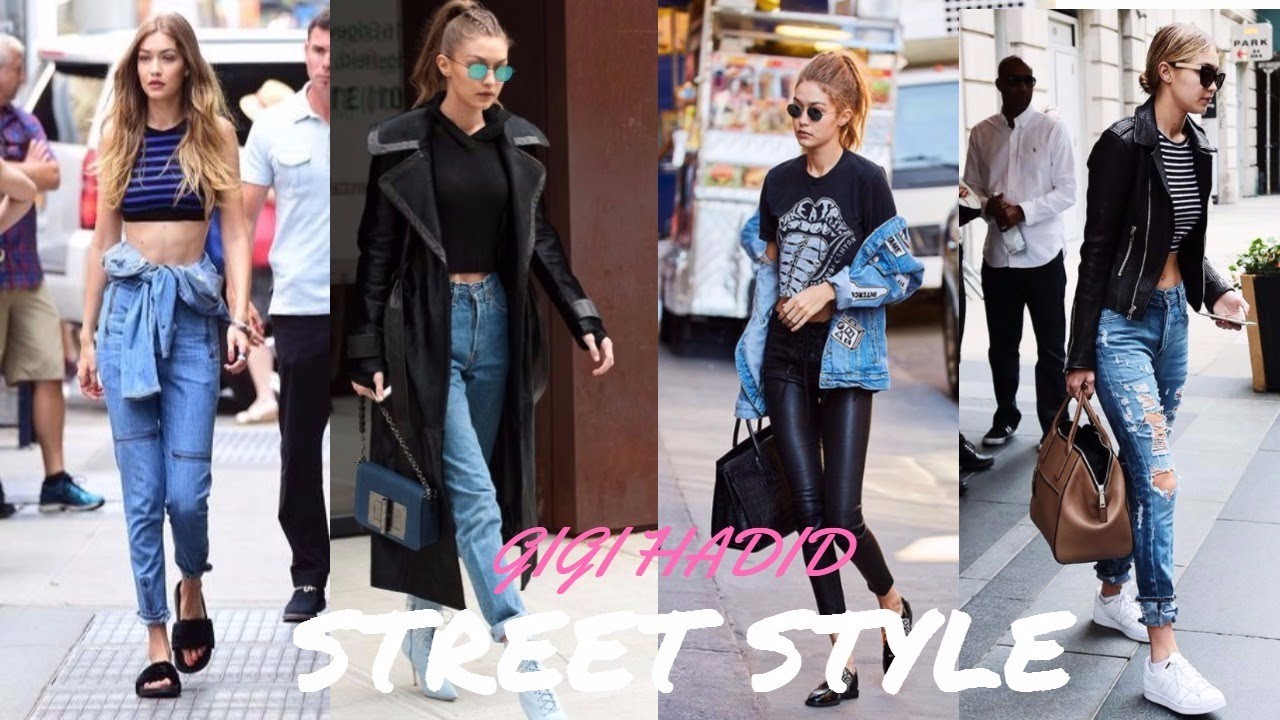 GIGI HADID CASUAL STREET STYLE / GIGI HADID OUTFITS / FASHION STYLE ...