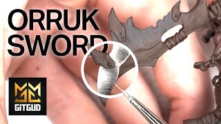 How to Paint a Brutal Orruk Sword: Detailed Tutorial