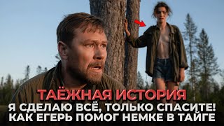 картинка: Одинокий Егерь Нашел НЕМКУ Привязанную к Дереву. Теперь Они Наедине в Глухой Тайге