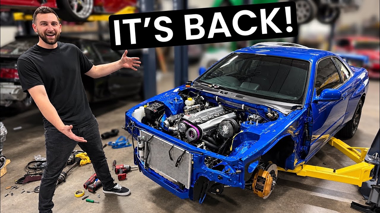 Time to FINISH my R34 GTR!