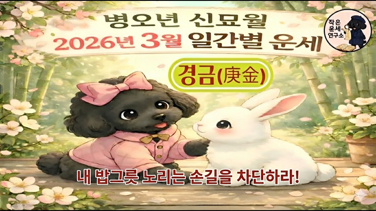 [2026년 3월] 경금(庚金)일간운세: 