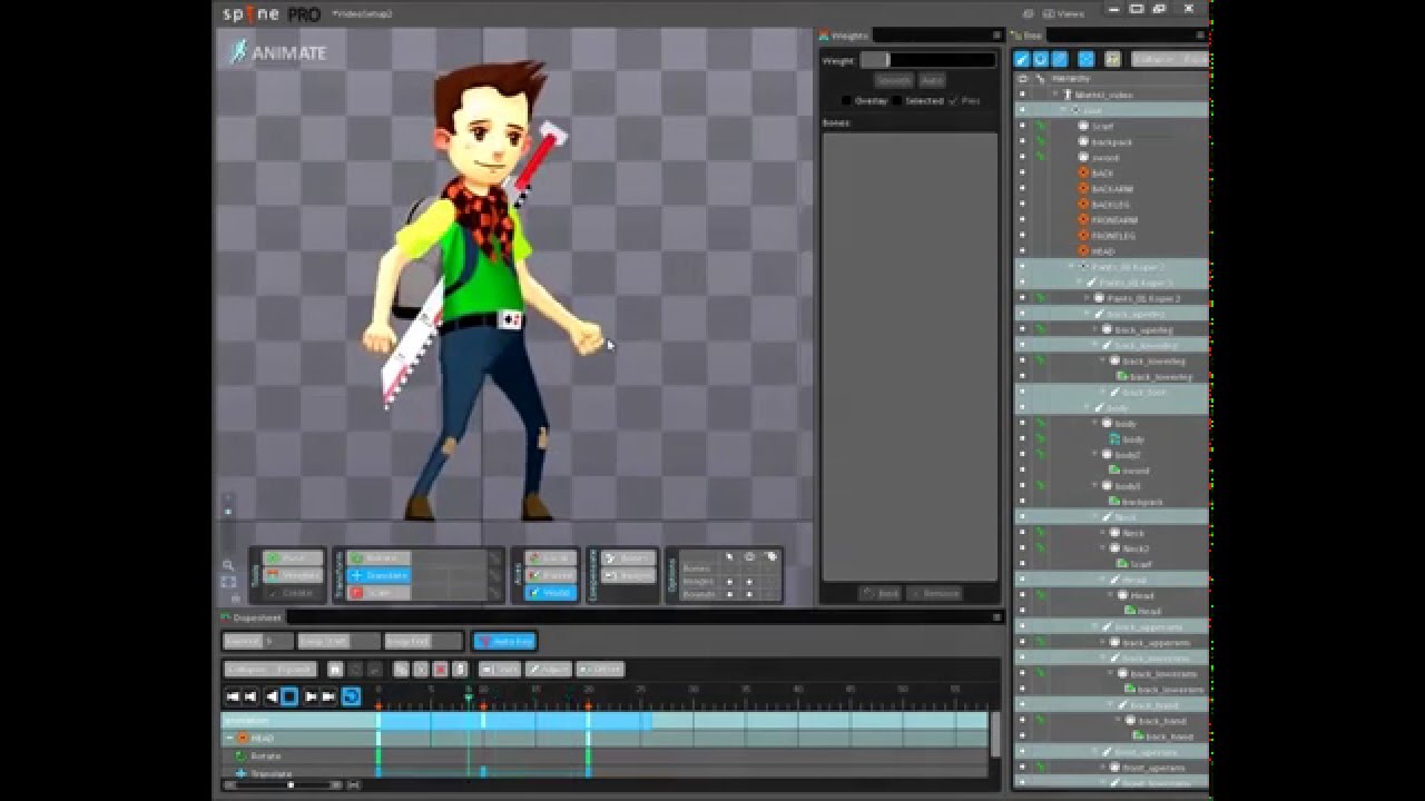 2d Character Creation From Photoshop To Unity Using Spine Character Creation 2d Character Unity