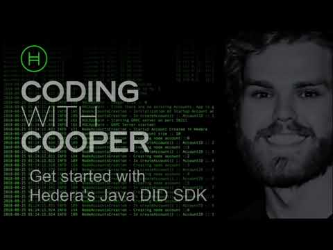 Get Started with Decentralized Identity on Hedera Hashgraph | Coding with Cooper