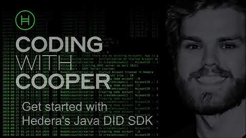 Get Started with Decentralized Identity on Hedera Hashgraph | Coding with Cooper