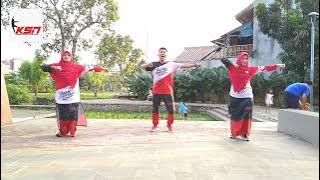 Disana Menanti Disini Menunggu, Senam Kreasi Oleh KSN Jakarta Timur - Koreo By Coach Pandan