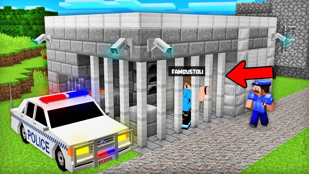 ΠΩΣ ΝΑ ΔΡΑΠΕΤΕΥΣΩ ΑΠΟ ΤΗ ΦΥΛΑΚΗ ΣΠΙΤΙ ΣΤΟ MINECRAFT !