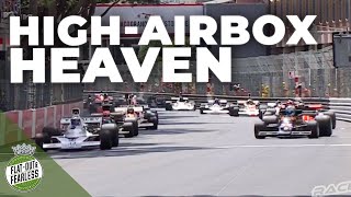 DFV heaven in Monaco | '73-'76 F1 race highlighs | Monaco Historic 2024