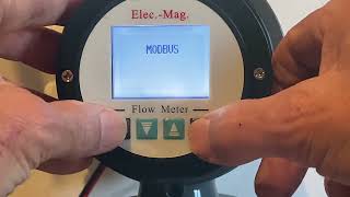 MAG Meter Full Scale, Units, Totalizer, Test 420, Wiring Connections and Configuration