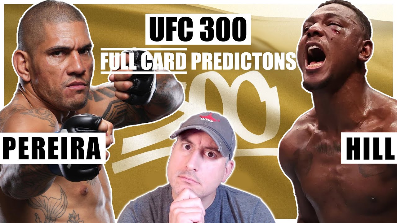 UFC 300 odds, predictions, start time, Las Vegas fight card: Pereira ...