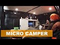 Woodland Stealth Camping in Micro Camper Ford Transit Connect