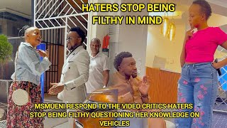 MSMUENI RESPOND TO THE VIDEO CRITICS HATERS STOP BEING FILTHY QUESTIONING HER KNOWLEDGE ON VEHICLES