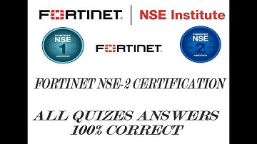 Fortinet NSE 2 Certification Lesson 01 - SOAR QUIZ Answers 100%
