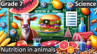 Nutrition in animals | Class 7 | Science| CBSE | ICSE | FREE Tutorial
