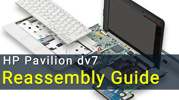 HP Pavilion dv7 Laptop Reassembly | Step-by-step DIY Tutorial