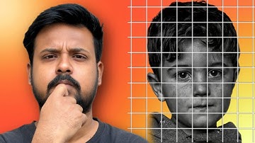 Grid Method ll Learn to Draw Perfect Face Outline with Grid Method - Step-by-Step Tutorial"