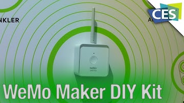 Control Power To Any Device In Your House Wirelessly With the WeMo Maker! - CES 2014