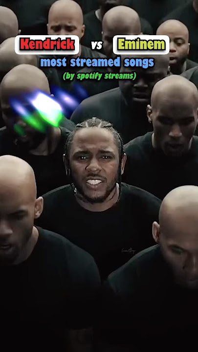 Kendrick’s vs Eminem’s BIGGEST HITS