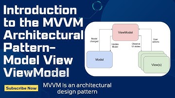 Introduction to the MVVM Architectural Pattern