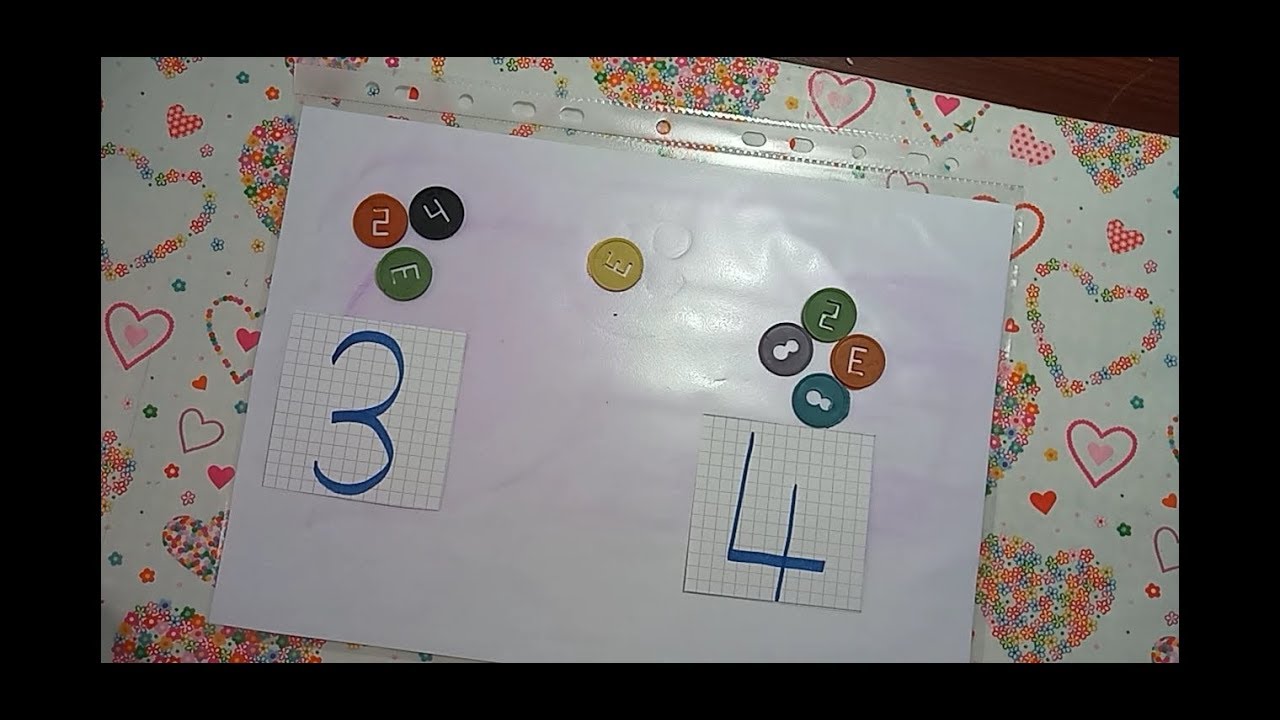 رياضيات 43. الأعداد 3، 4 (1) قسم التحضيري. Classe préparatoire