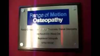 Stainless steel business plaque