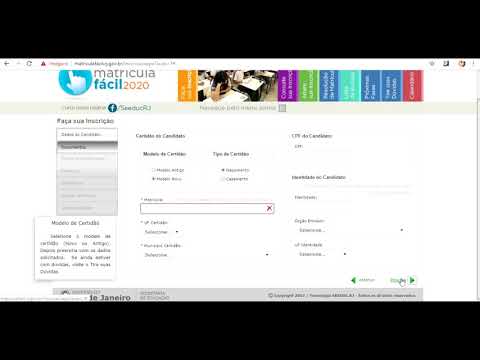 Matricula Fácil 2020 rj - inscrição e resultado - www.matriculafacil.rj.gov.br