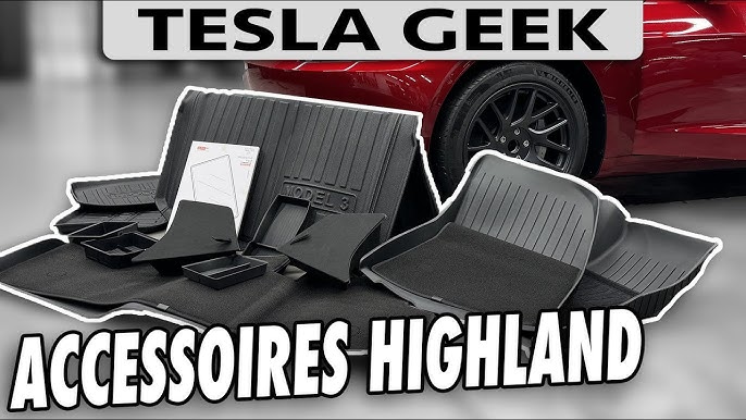 GAFAT Tesla Model 3 2017-2024 2025 Tapis de Sol, Nouveau Tesla