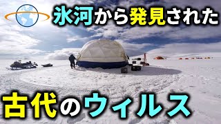 古代のウィルスが1万5千年前の氷河から見つかった話【論文紹介】