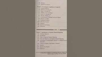 #Coperate accounting #syllabus# bcom#bba#bcom horns.#2nd sem.#exam