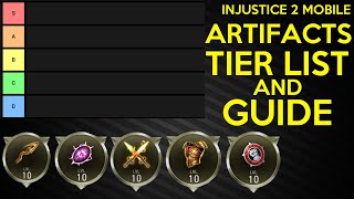 INJUSTICE 2 MOBILE ARTIFACTS TIER LIST AND GUIDE