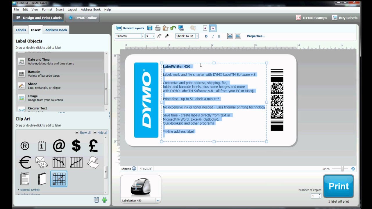 Dymo 30323 Labels, 99014 Shipping Label Size