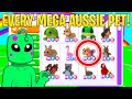 I traded EVERY SINGLE MEGA PET IN AUSSIE EGG (Adopt me)