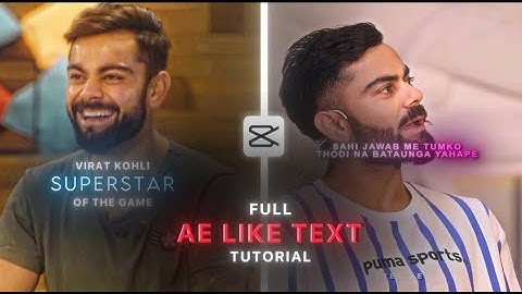 Level Up Your Edits✨: AE-Style Text Effects On Capcut || Full Tutorial