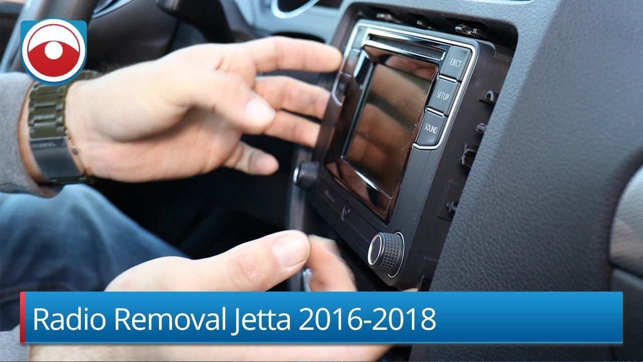 Volkswagen Jetta Radio Removal 2016 2017 2018 - YouTube