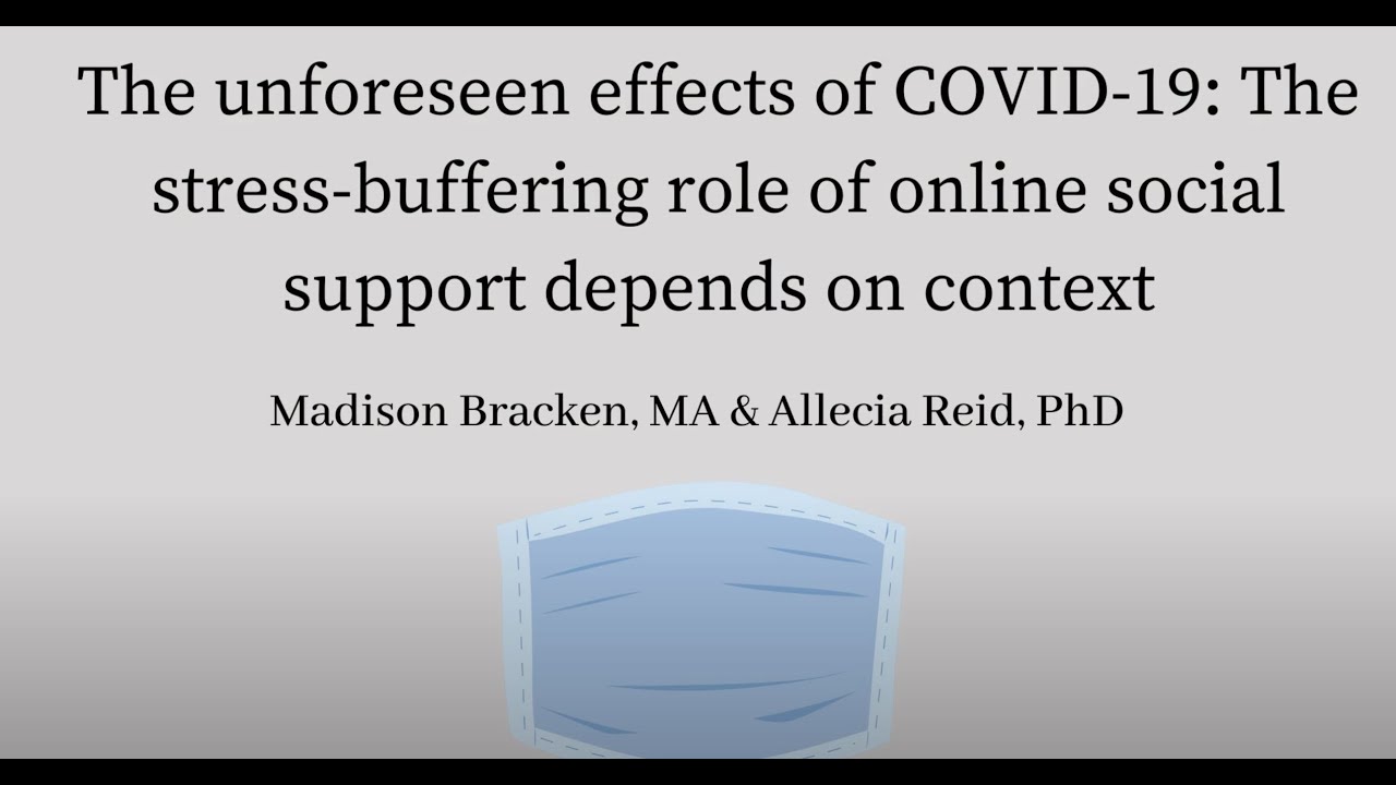 The Stress Buffering Effects of Online Social Support Before Versus ...