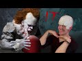 PENNYWISE Makeup Tutorial with Head Prosthetic