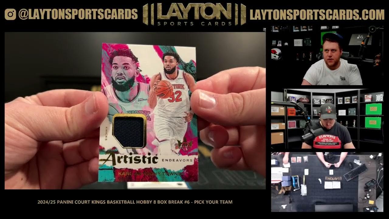 2022-23 Panini Court Kings Basketball Checklist, Set Details, Box